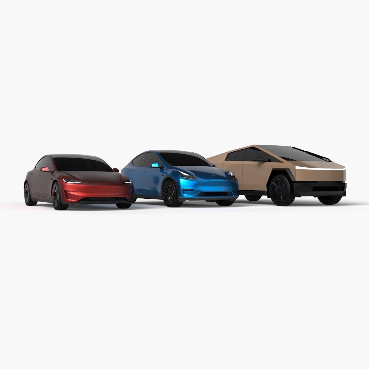 Cybertruck & Model 3/Y Vinyl Wrap