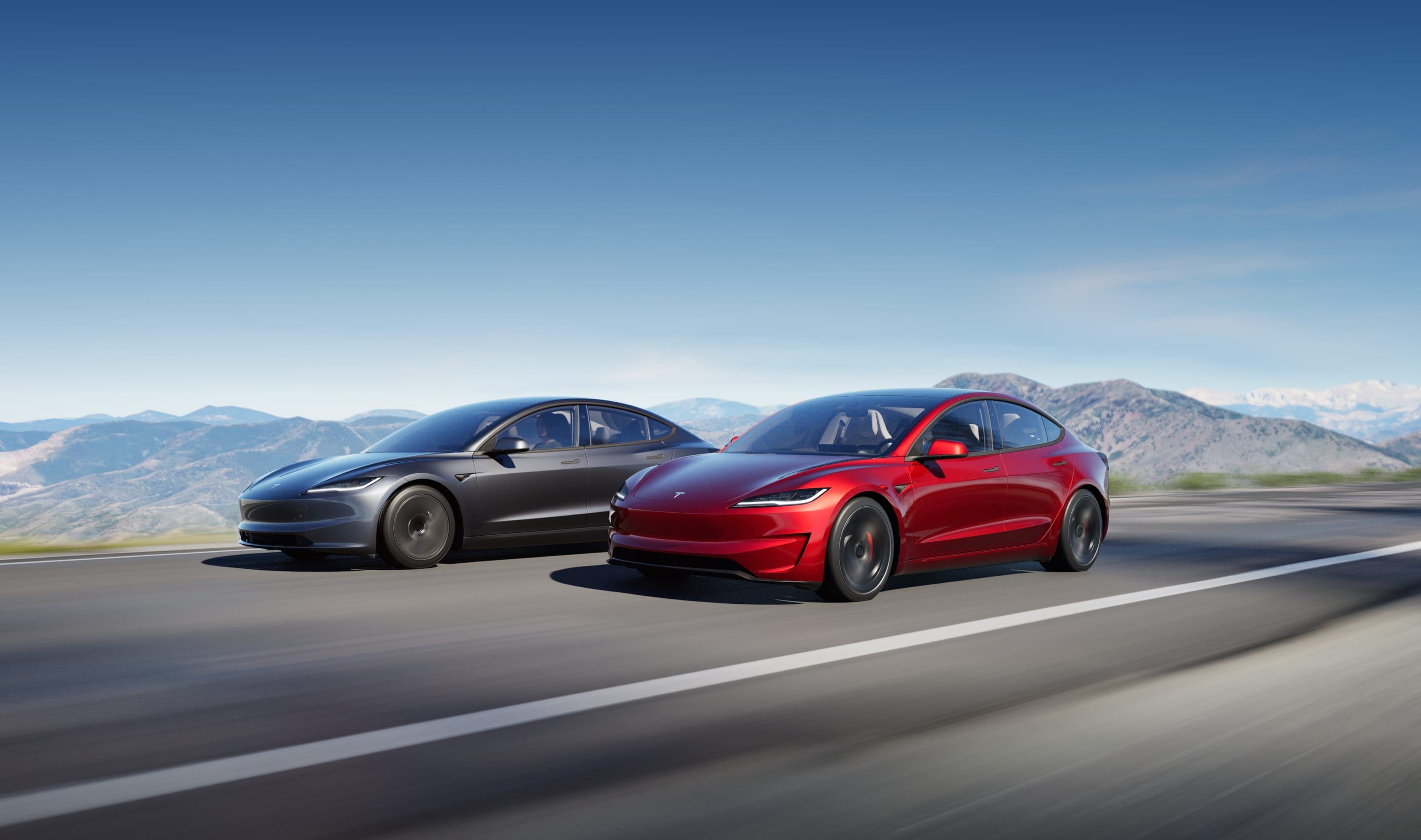 Model 3 — Sports Electric Sedan