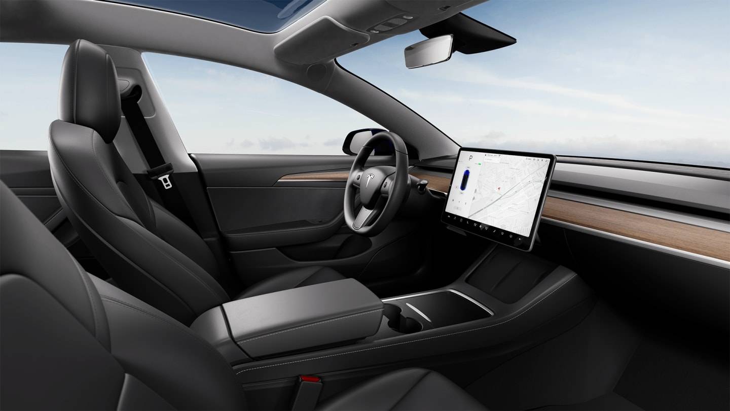 2023 Long Range All-Wheel Drive BLUE — stud interior