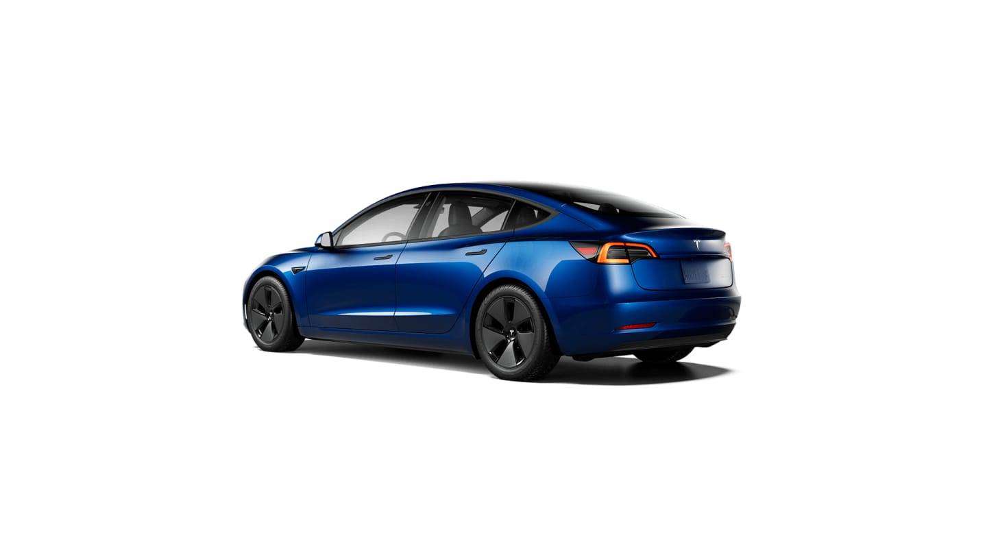 2023 Long Range All-Wheel Drive BLUE — stud rear