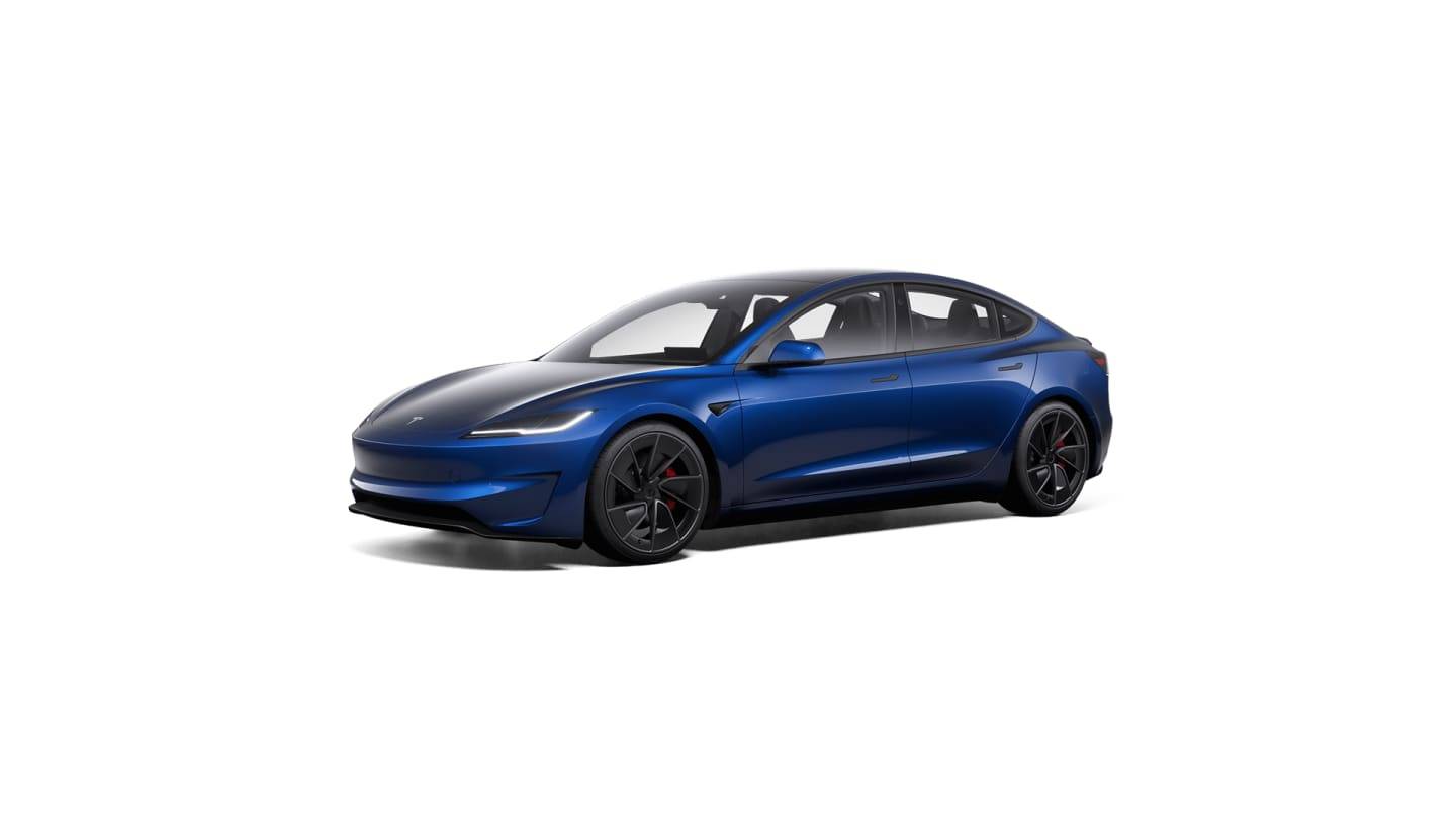 2024 Performance All-Wheel Drive BLUE — stud 3qtr