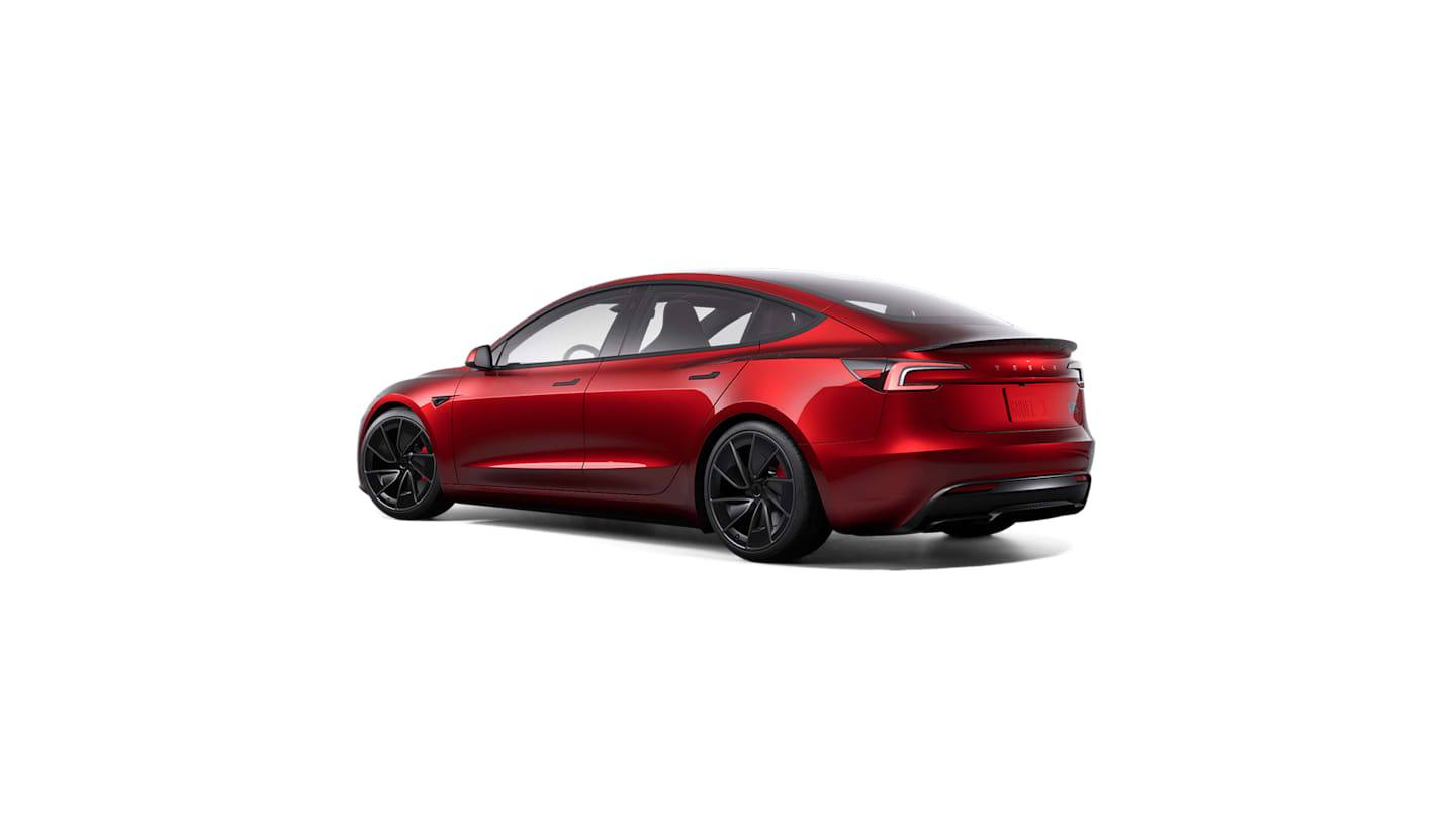2024 Performance All-Wheel Drive RED — rear34
