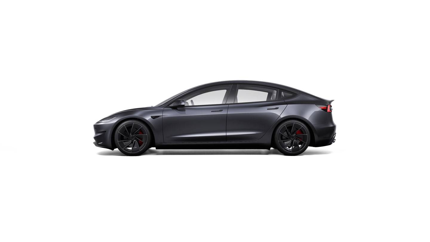 2025 Performance All-Wheel Drive GREY — side