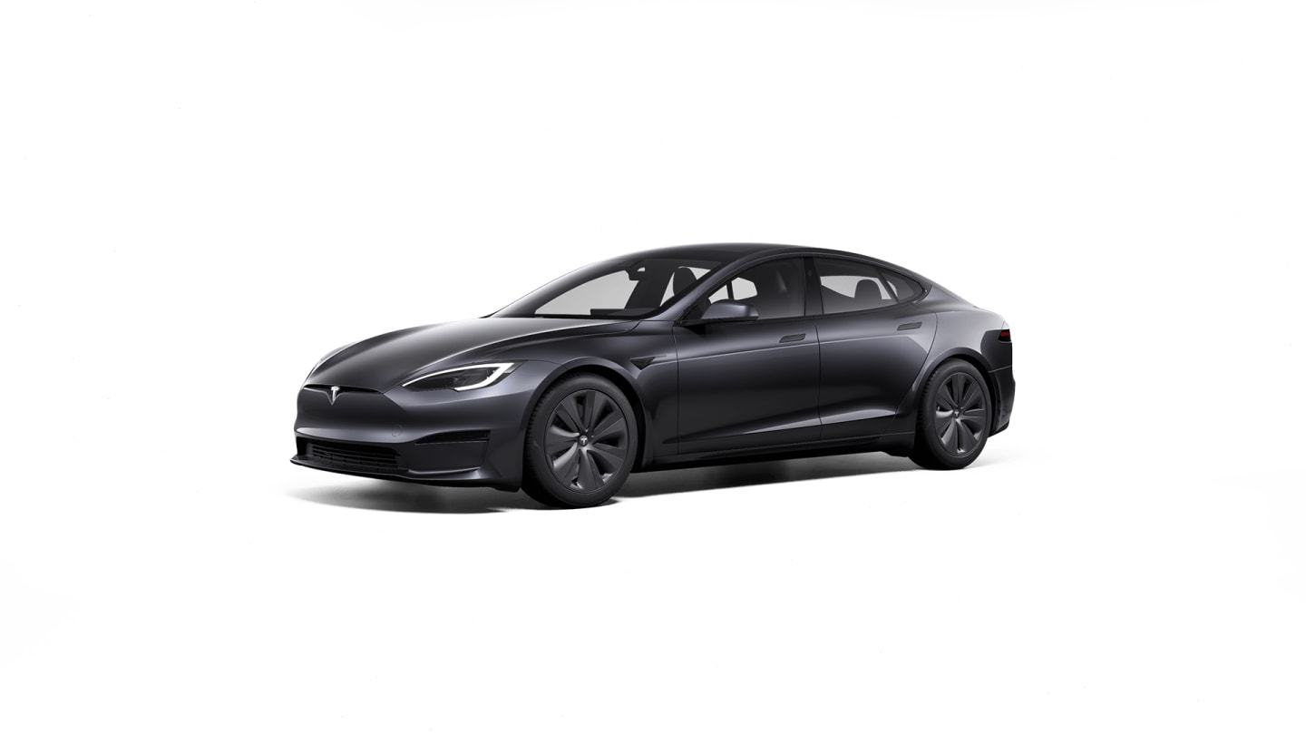 2024 Model S All-Wheel Drive GREY — front34