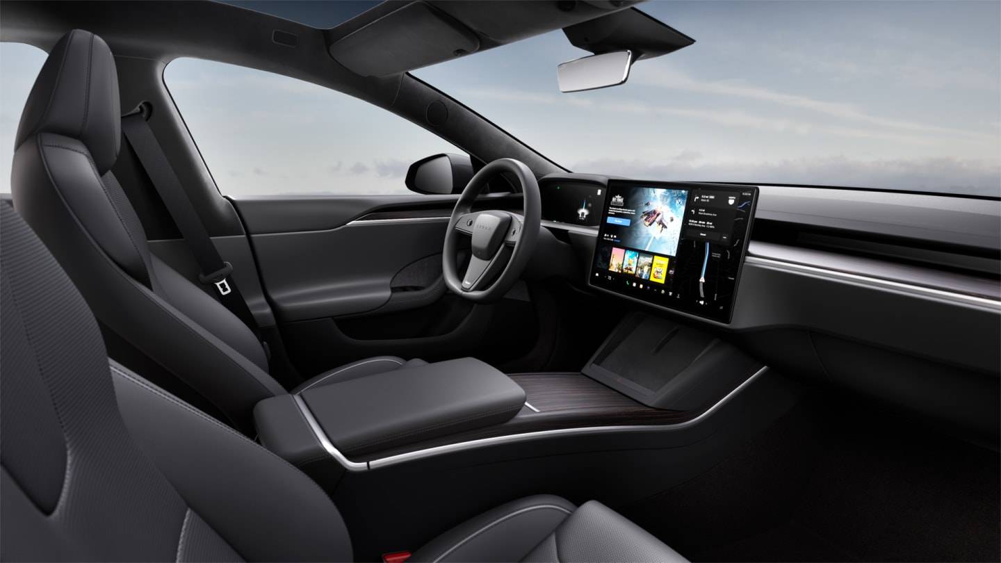 2024 Model S All-Wheel Drive GREY — stud interior
