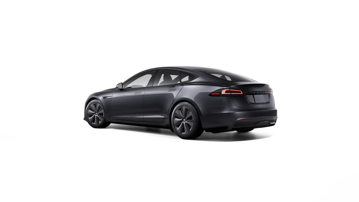 2024 Model S All-Wheel Drive GREY — stud rear