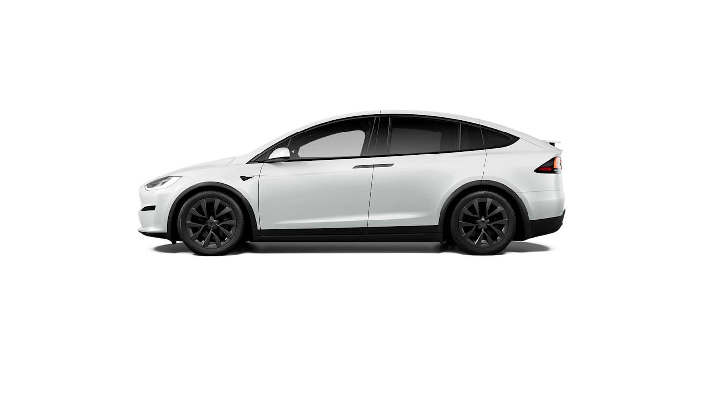 2019 Model X Standard Range BLACK — side