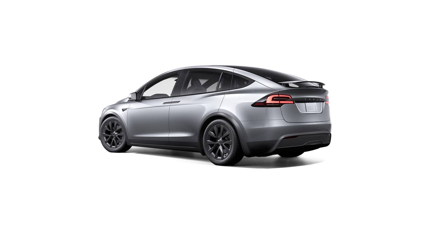 2025 Model X All-Wheel Drive SILVER — rear34