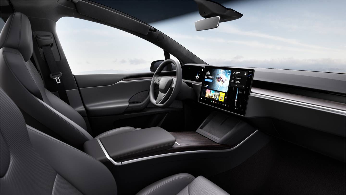 2025 Model X All-Wheel Drive GREY — stud seat