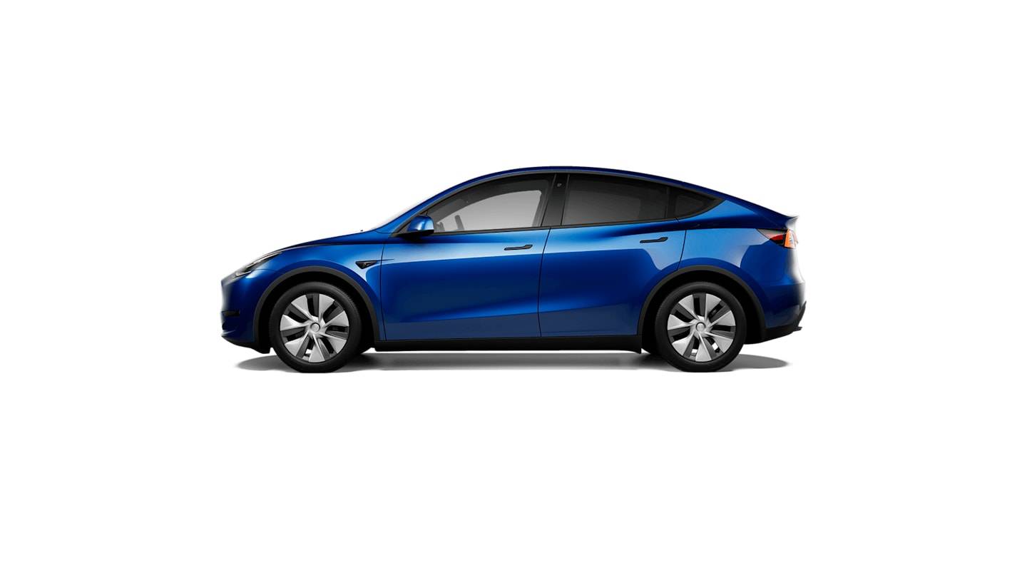 2021 Standard Range Rear-Wheel Drive BLUE — side