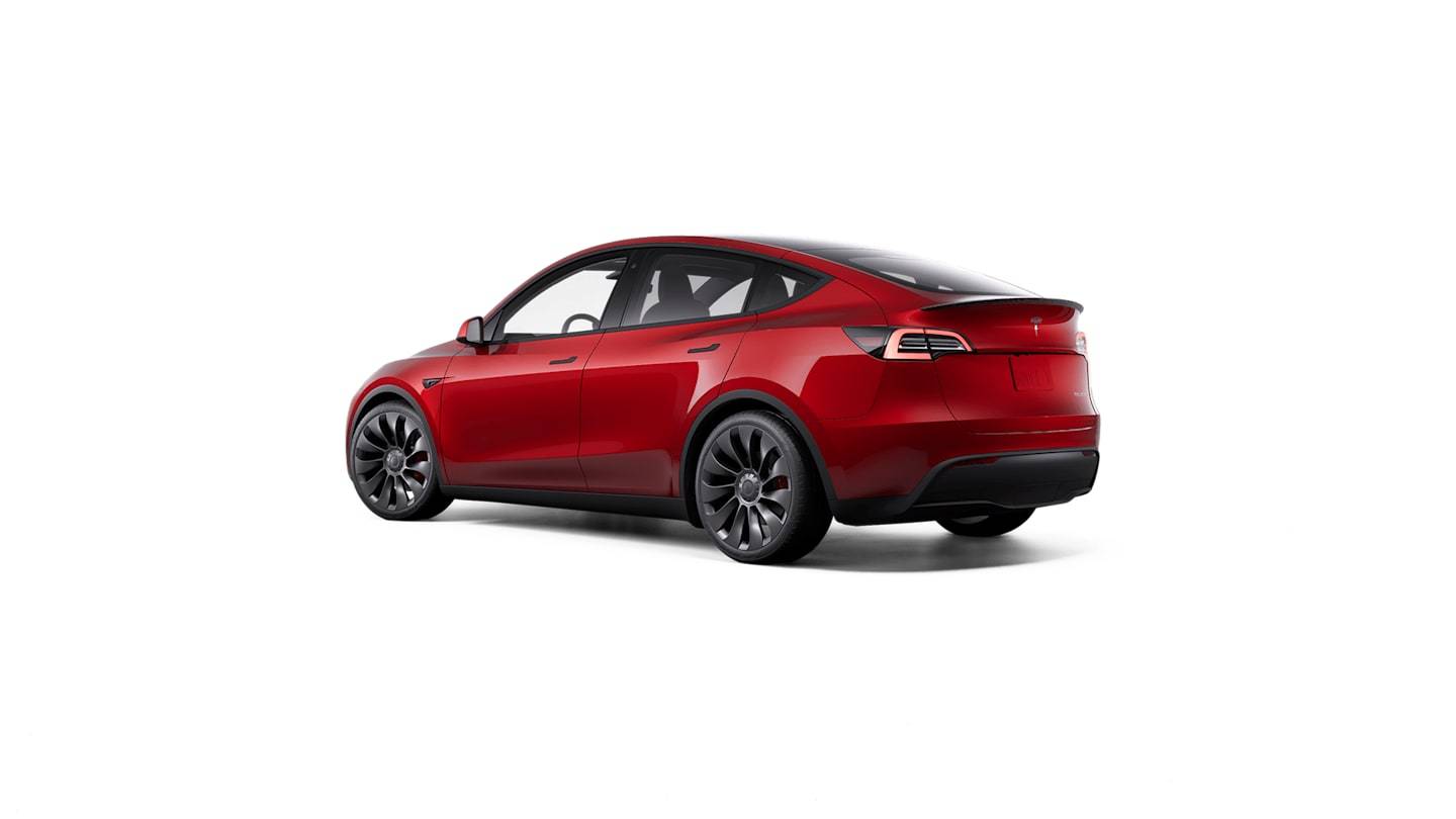 2022 Performance All-Wheel Drive RED — rear34