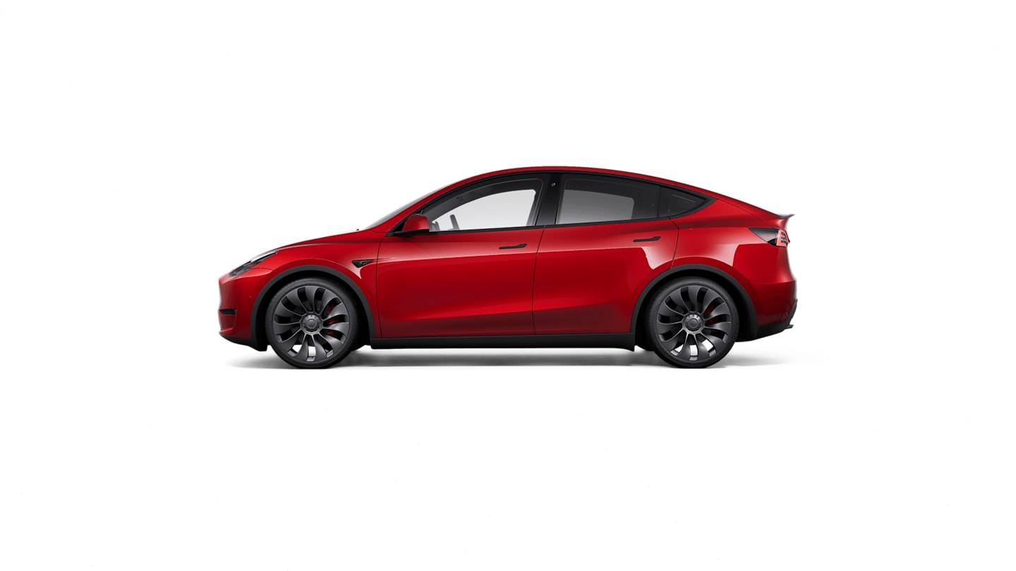 2022 Performance All-Wheel Drive RED — side