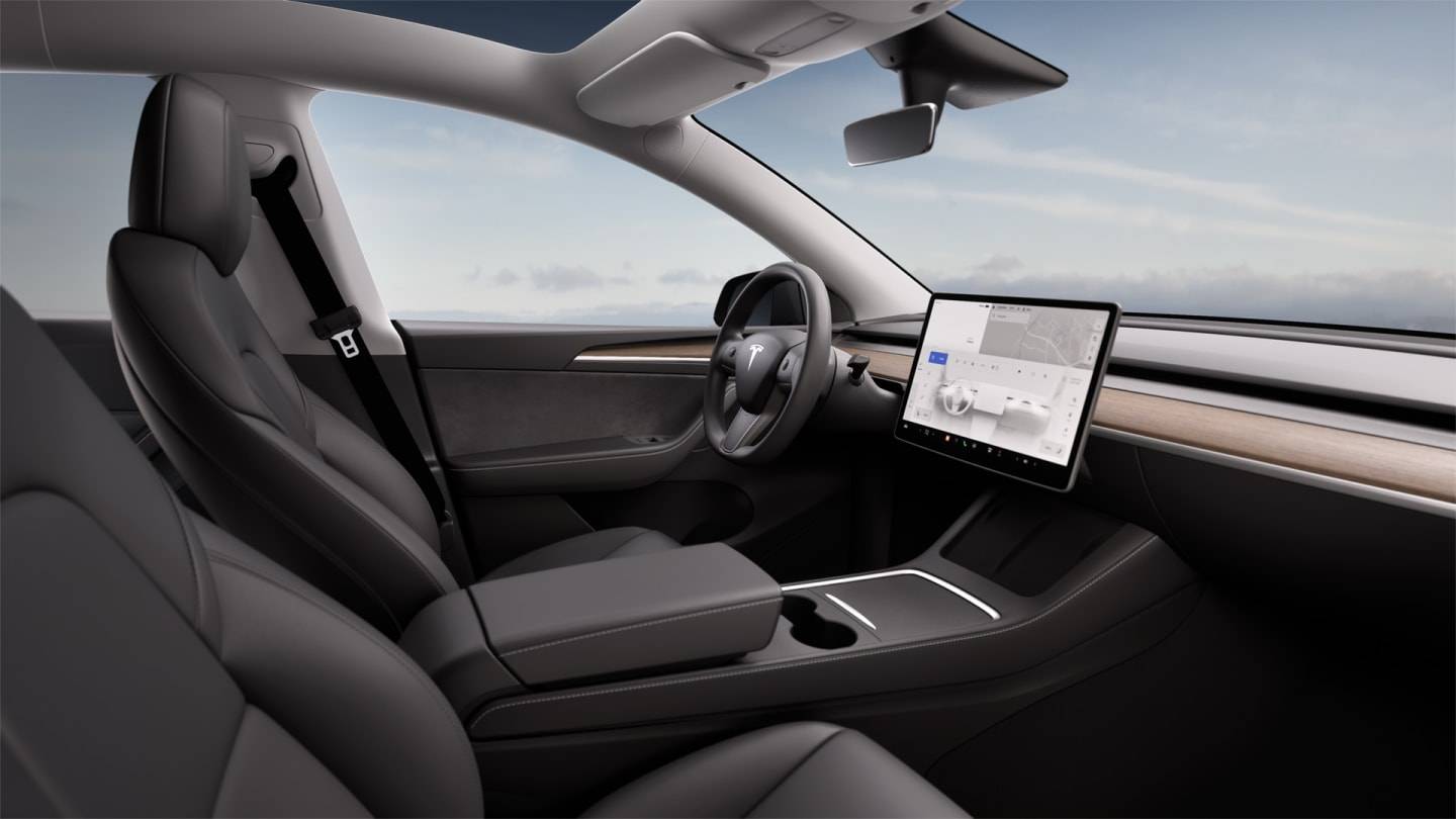 2023 Model Y Rear-Wheel Drive GRAY — interior