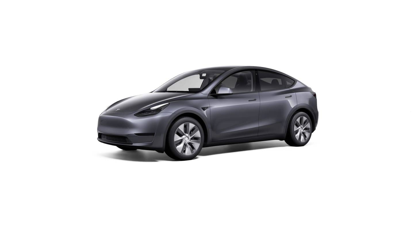 2023 Model Y Rear-Wheel Drive GRAY — stud 3qtr