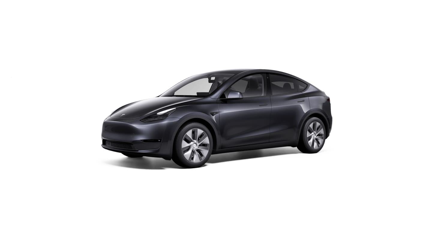 2024 Long Range All-Wheel Drive GREY — front34