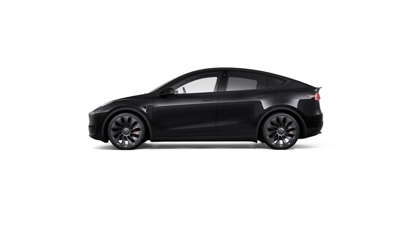 2025 Performance All-Wheel Drive BLACK — side