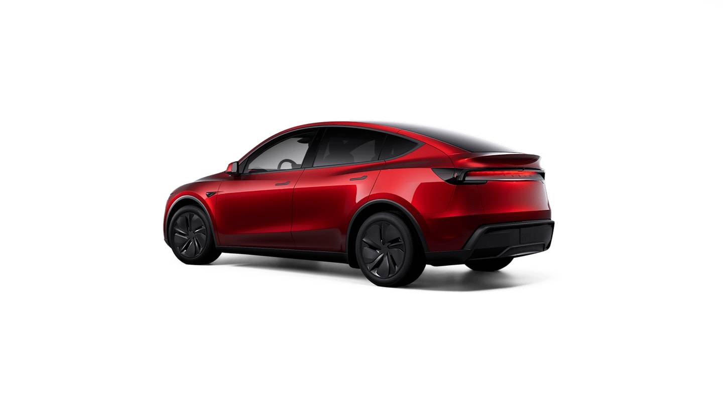 2026 Long Range Rear-Wheel Drive RED — stud rear