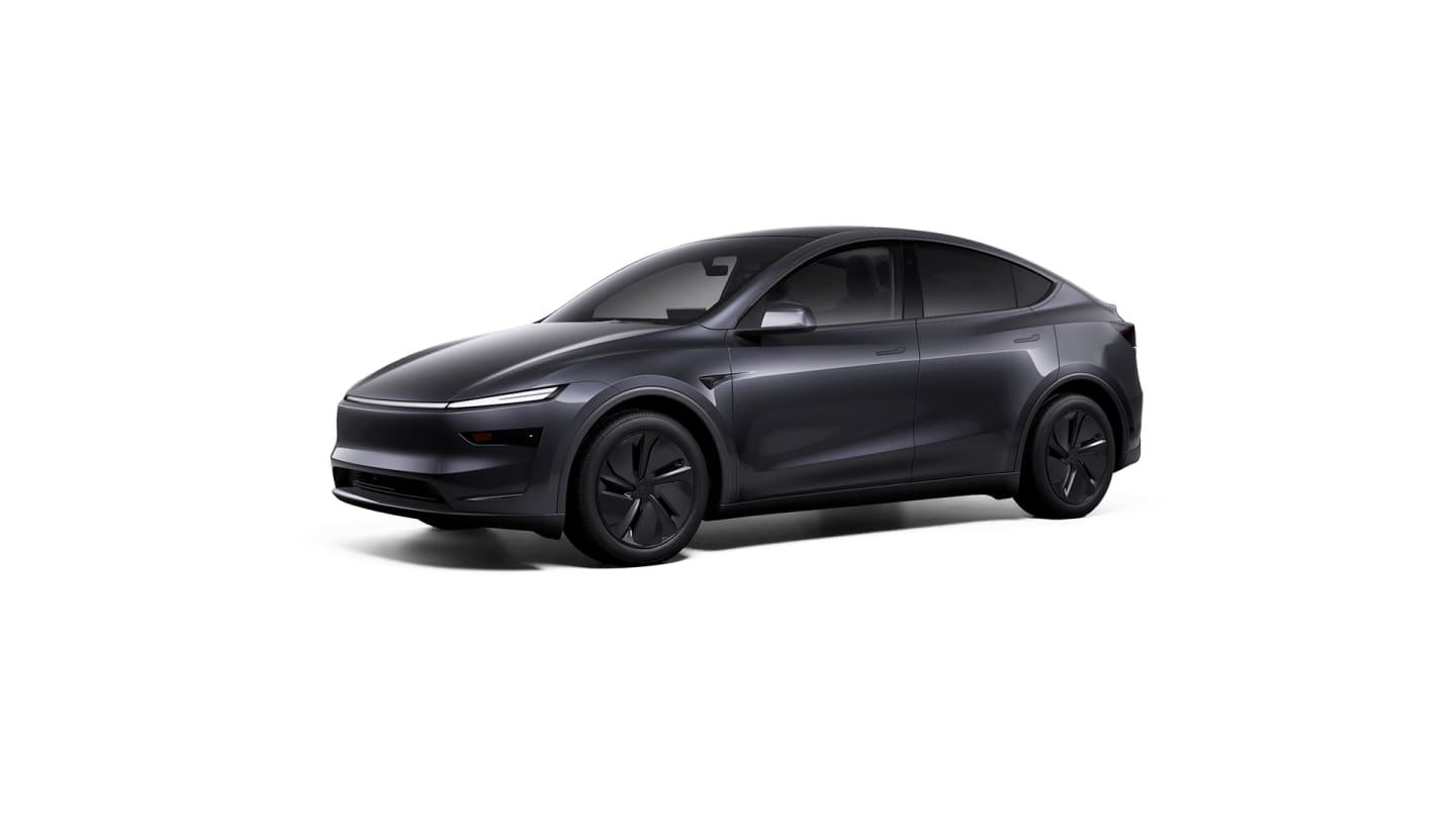 2026 Long Range Rear-Wheel Drive GREY — front34