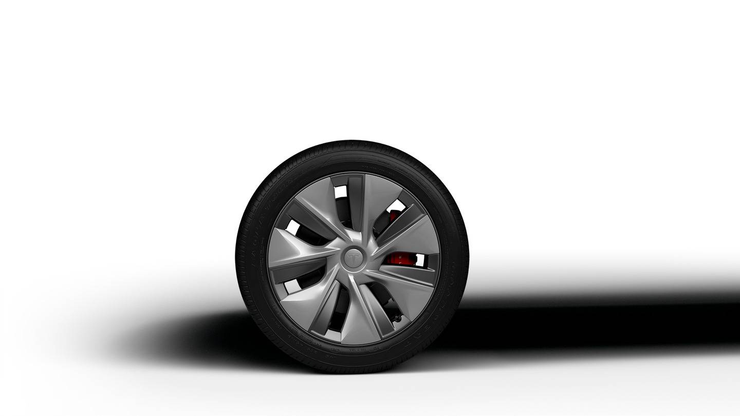 2026 Long Range Rear-Wheel Drive GREY — stud wheel